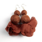 Orecchini Dinh 2 Flower seta 9