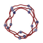 QUANG indaco batik collana 11