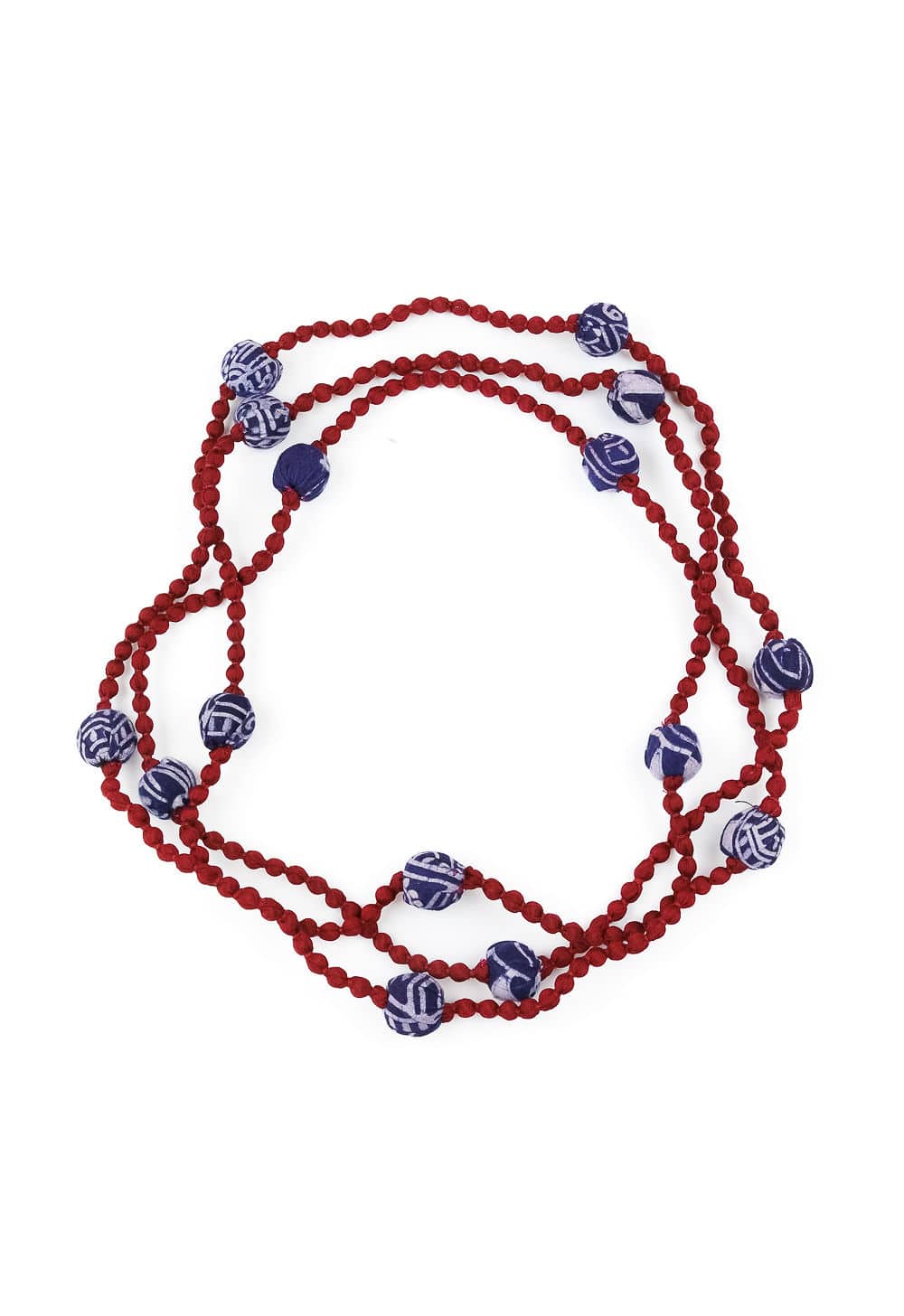 Quangindaco-10 QUANG indaco batik collana 11 - immagine 1