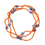 QUANG indaco batik collana 9