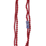 Qung indaco batik collana 9